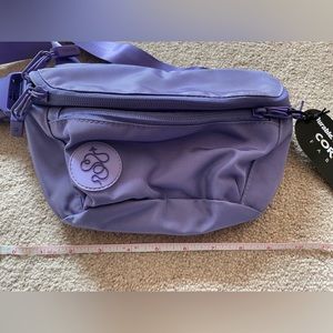 Baboon to the Moon purple crossbody bag pack fannypack 3L NWT
